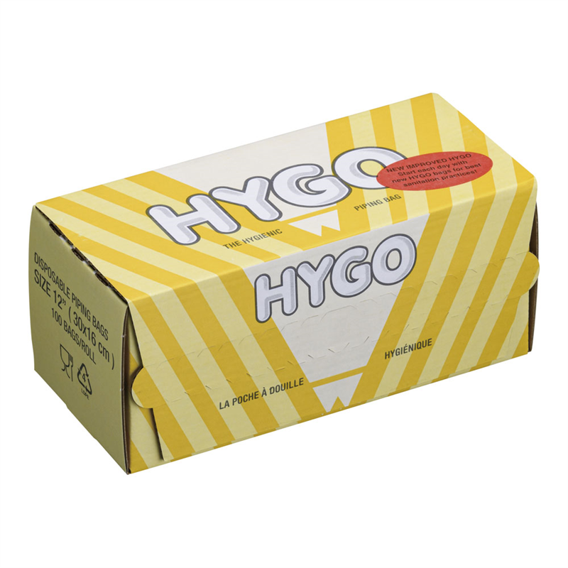 HYGO　使い捨てロールタイプ絞り袋 S（100枚ロール巻）1012 1箱（ご注文単位1箱）【直送品】