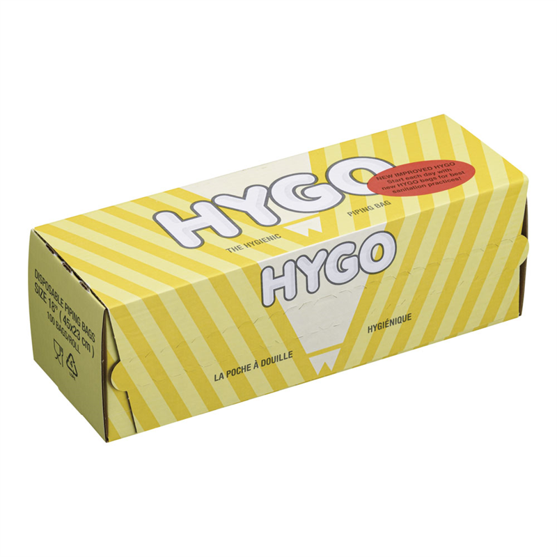 HYGO　使い捨てロールタイプ絞り袋 M（100枚ロール巻）1018 1箱（ご注文単位1箱）【直送品】