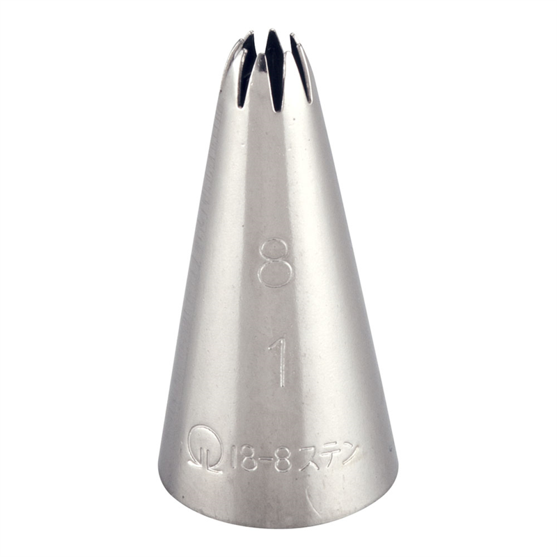 SA18-8口金　花　　8切　№　1  1個（ご注文単位1個）【直送品】