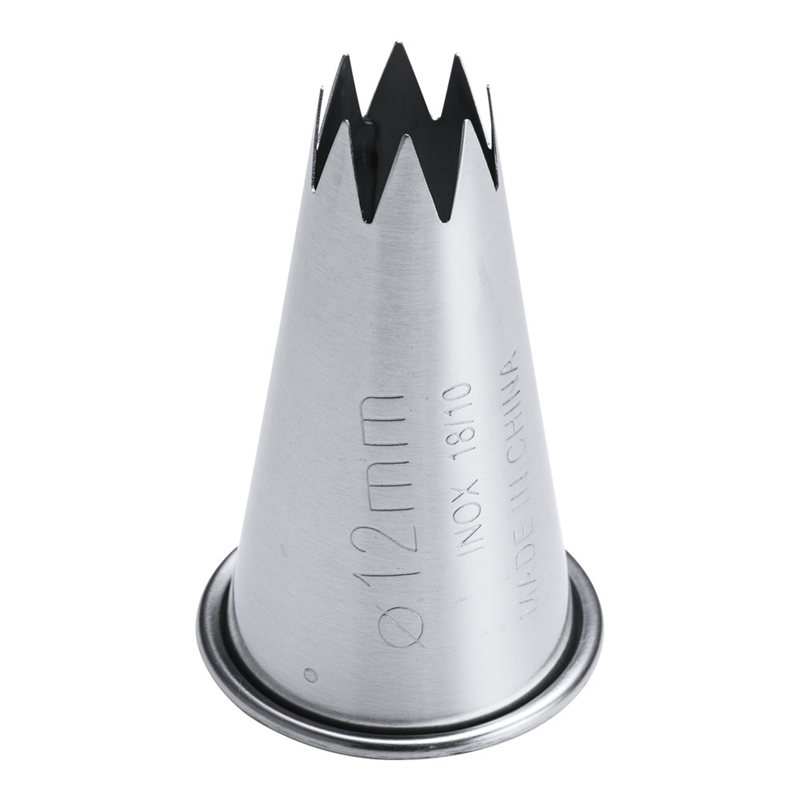 サーモ　ステンレス製口金　星型8切 61555　#6 1袋（ご注文単位1袋）【直送品】