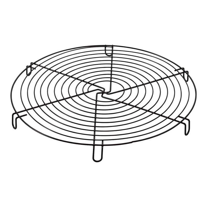 KHS　フッ素加工　丸型ケーキクーラー DL-6257 1袋（ご注文単位1袋）【直送品】