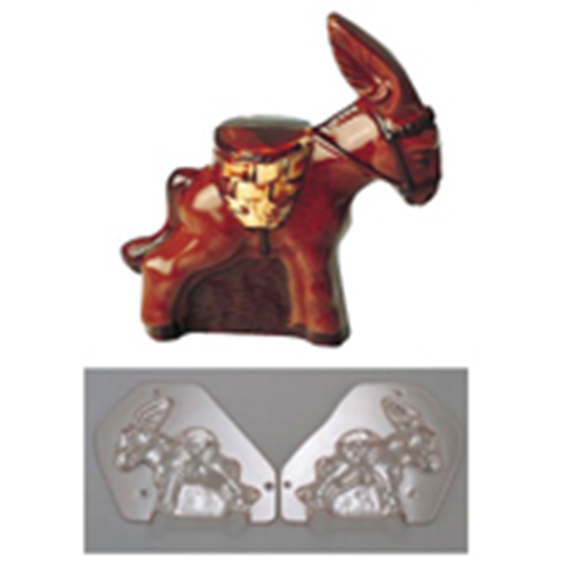 デコレリーフ　チョコレートモルド ロバ　　　　　　EU-738 1個（ご注文単位1個）【直送品】