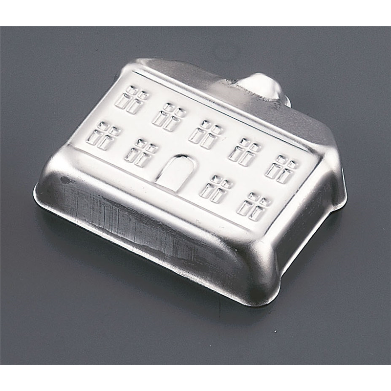 アルミ　ゼリー型（中）　ハウス  1個（ご注文単位1個）【直送品】