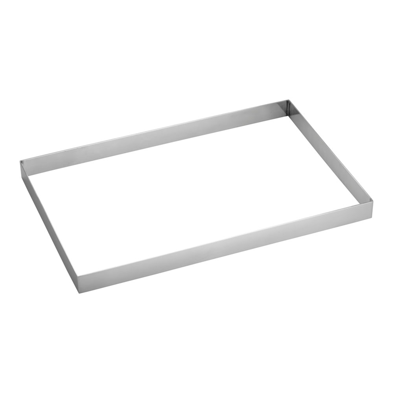 18-8角リング　フレンチ H40mm 1袋（ご注文単位1袋）【直送品】