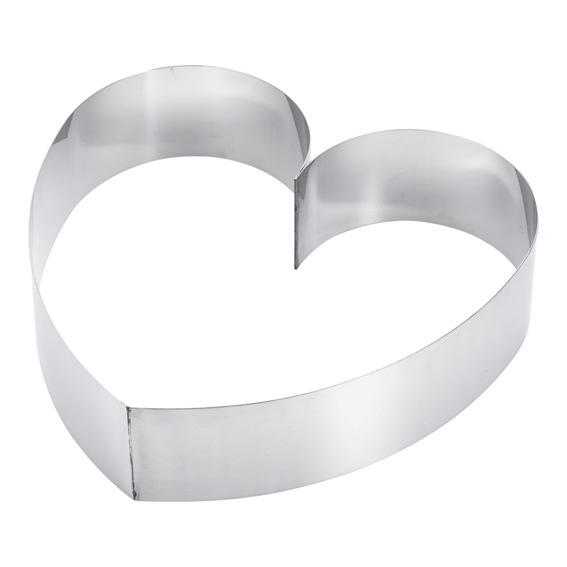 SA18-8　ウェディングケーキ用リング ハート　中 1袋（ご注文単位1袋）【直送品】