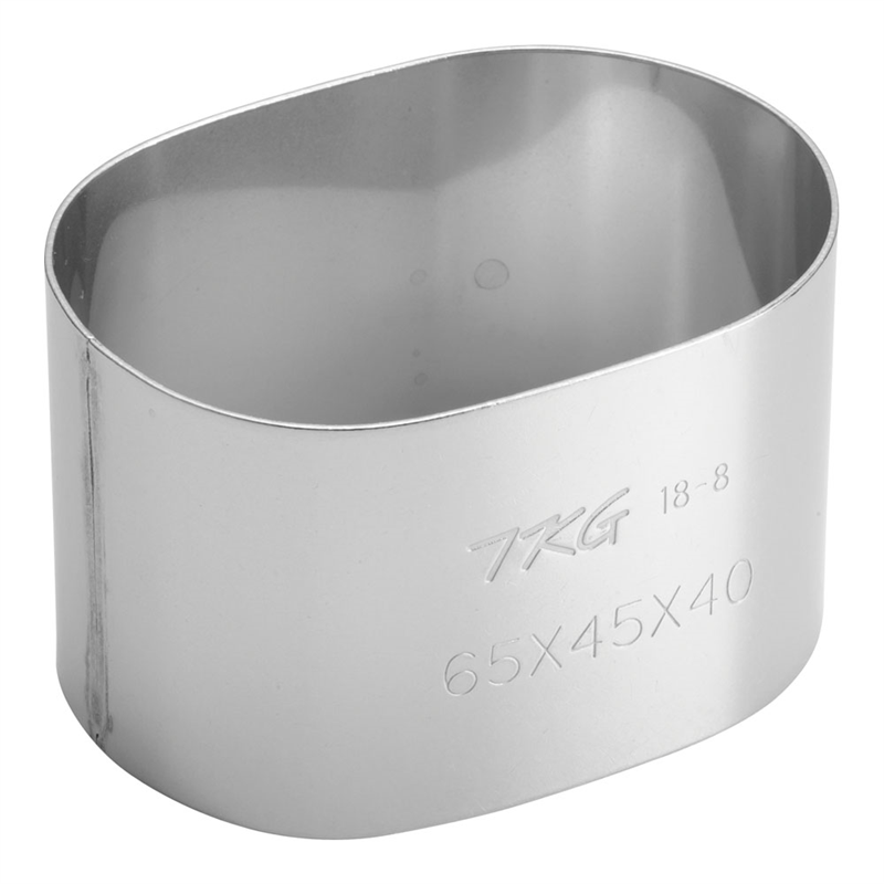 SA18-8アルゴンセルクルリング小判型 65×45×H40mm 1個（ご注文単位1個）【直送品】