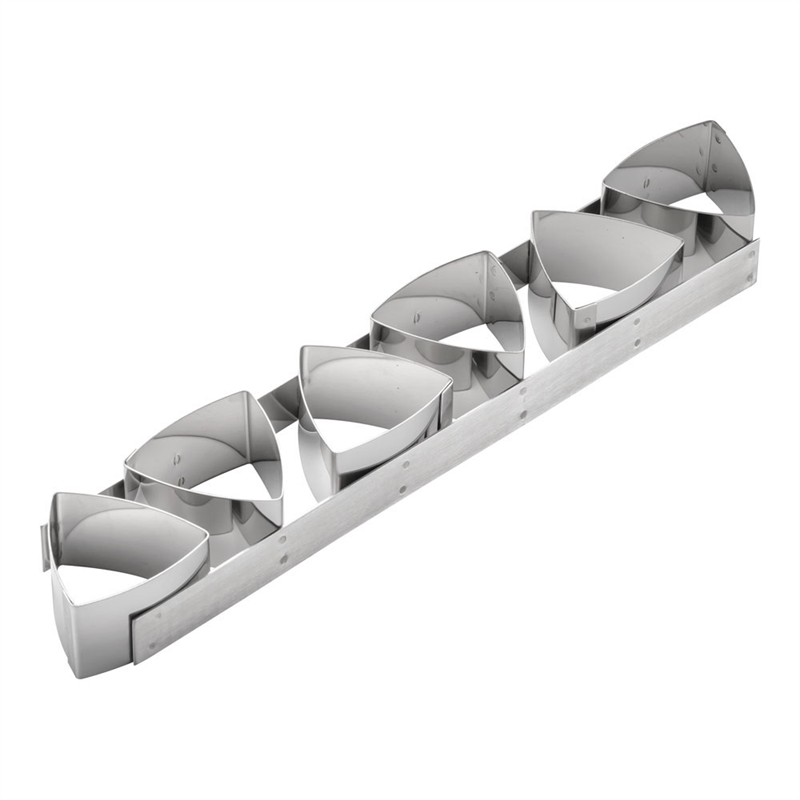 18-10ケーキリング　三角A型 6連　3106-99 1個（ご注文単位1個）【直送品】