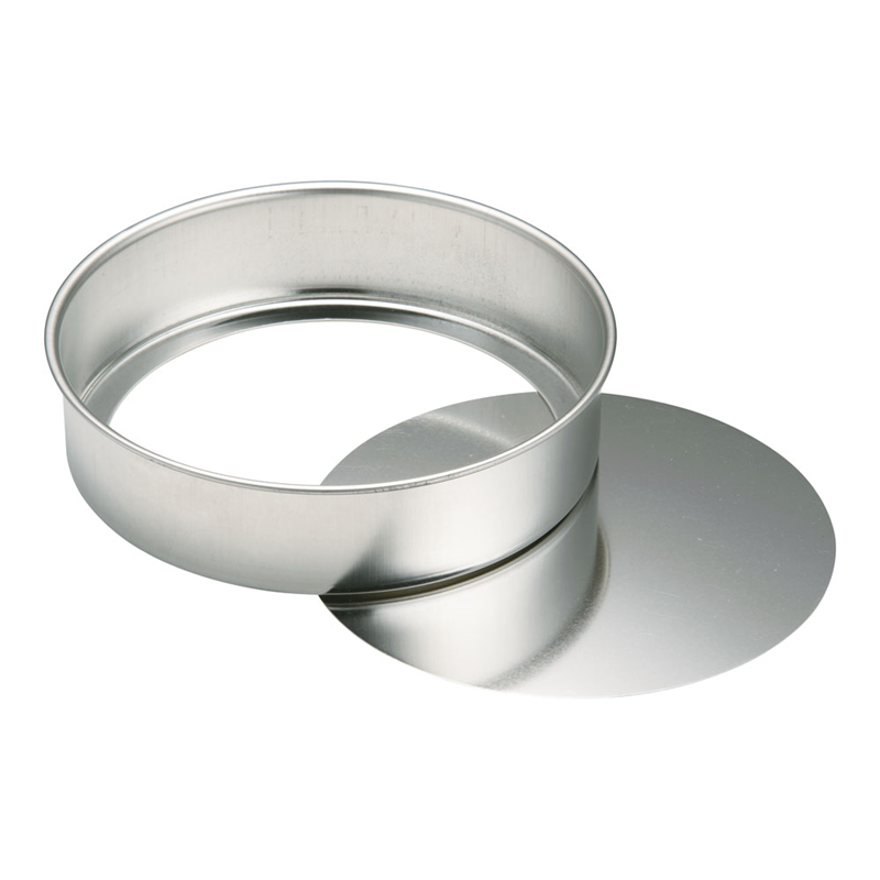 ブリキ　レアケーキ底取 8インチ 1個（ご注文単位1個）【直送品】