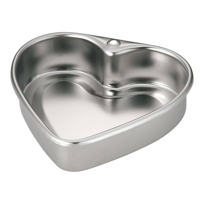 18-8デコレーションケーキハート型　小  1袋（ご注文単位1袋）【直送品】