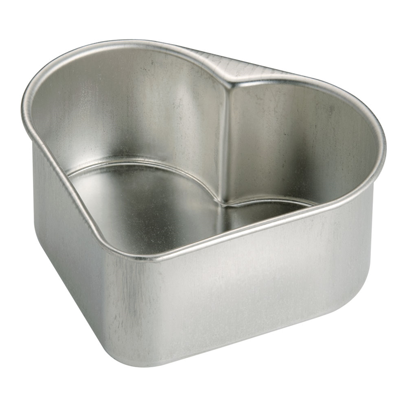 ブリキ　デコレーションハート型 小々 1袋（ご注文単位1袋）【直送品】