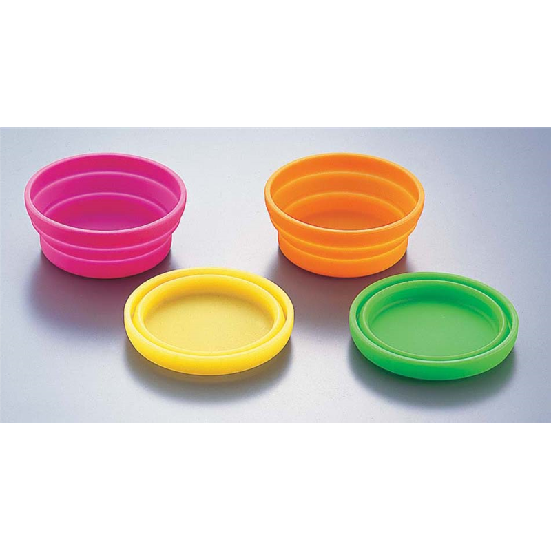 シリコンアイスカップ　4色セット  1袋（ご注文単位1袋）【直送品】