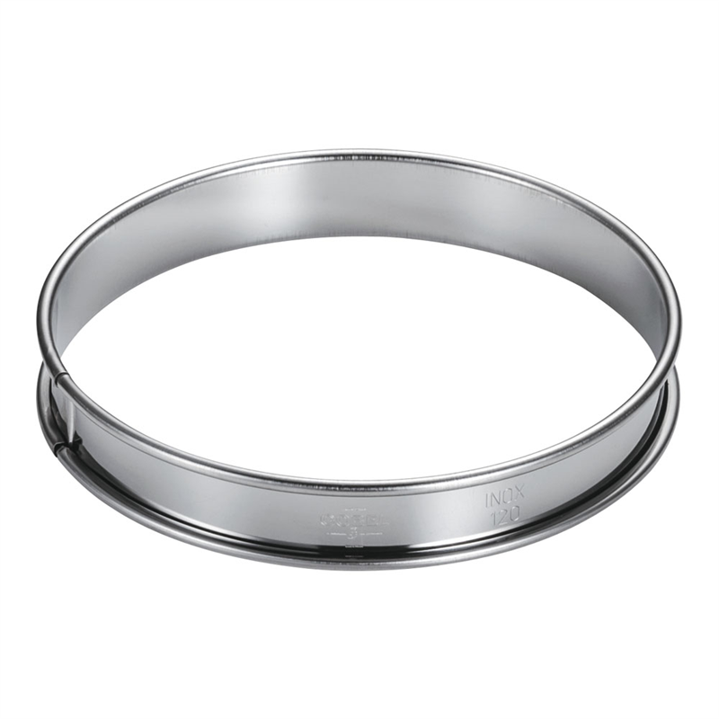 ゴーベル 18-10タルトリング 824941 φ120mm 1個(ご注文単位1個)【直送品】