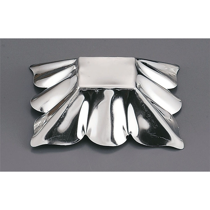 ブリキ ケーキ型〈中〉 #8 1個(ご注文単位1個)【直送品】