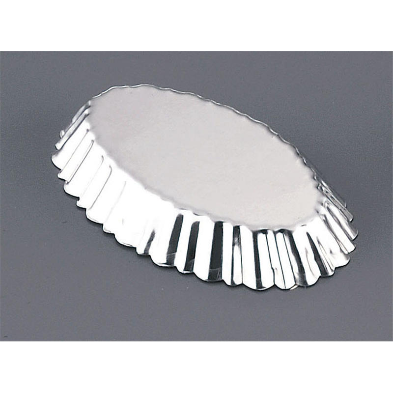 ブリキ　小判ケーキ型　　#18  1個（ご注文単位1個）【直送品】