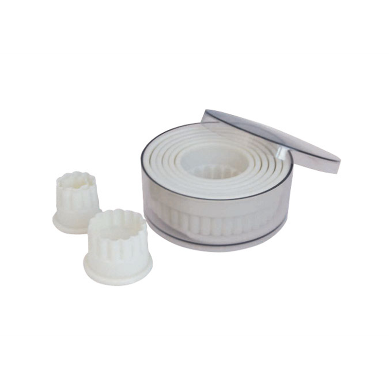 デバイヤー　樹脂製パテ抜　丸型ギザ 9PCSセット　4307.00 1袋（ご注文単位1袋）【直送品】