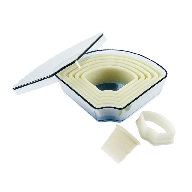 デバイヤー 樹脂製パテ抜 末広 7PCSセット 4304.80 1袋(ご注文単位1袋)【直送品】