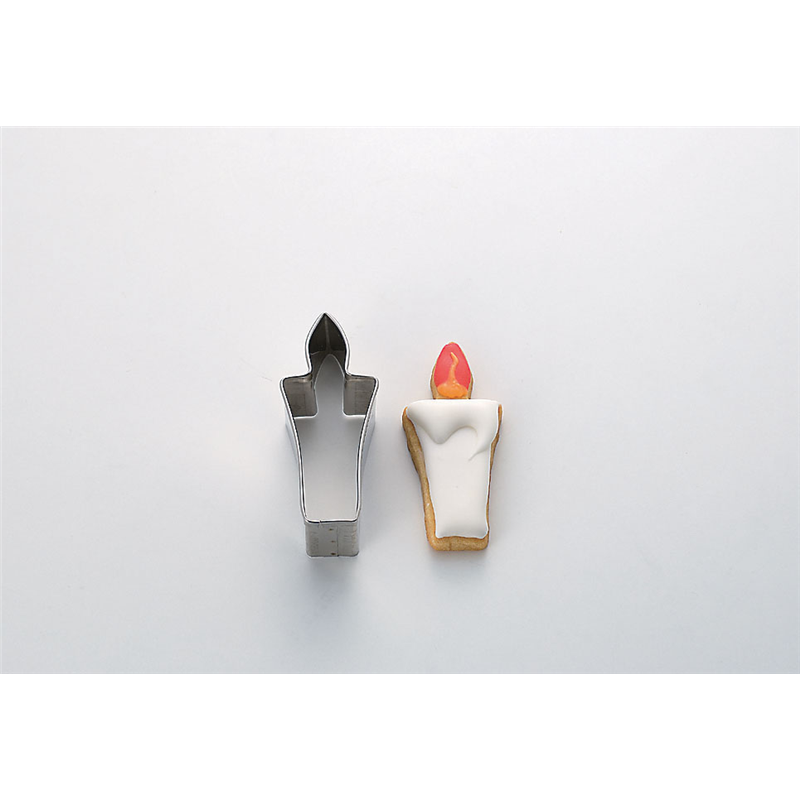 STバラエティークッキー抜型　ローソク №1295 1個（ご注文単位1個）【直送品】