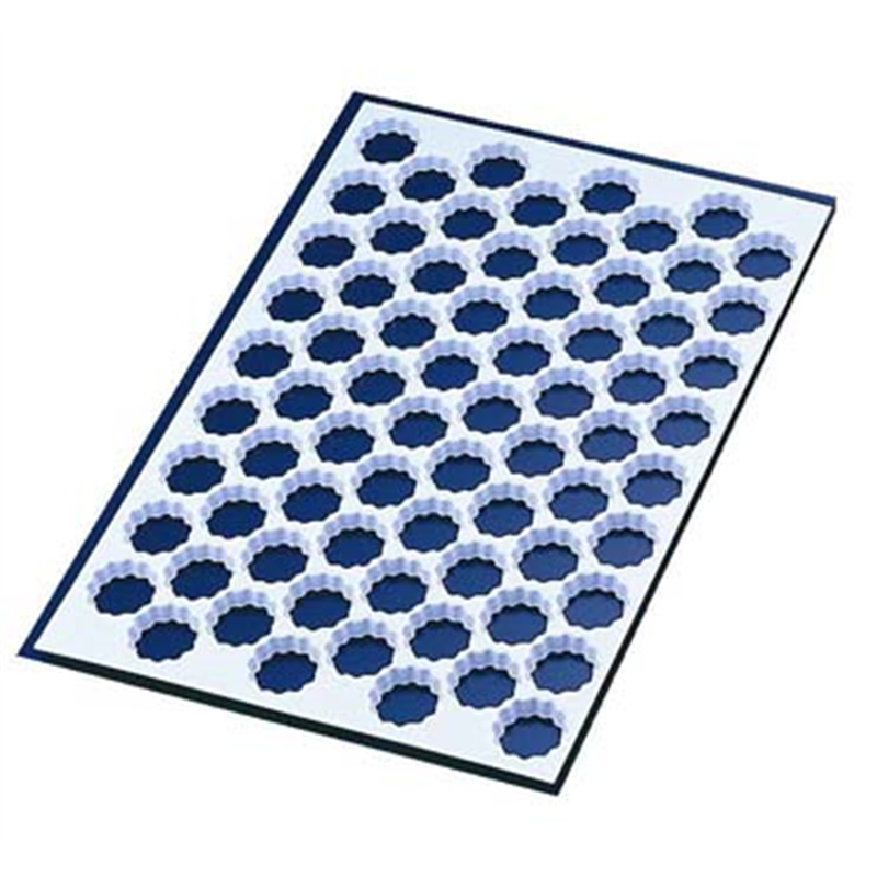 サーモ　クッキーカッティングシート　菊型 47521　95ヶ取 1袋（ご注文単位1袋）【直送品】