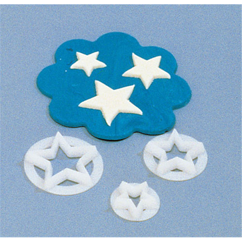 スター抜型　3pcsセット 86196 1個（ご注文単位1個）【直送品】