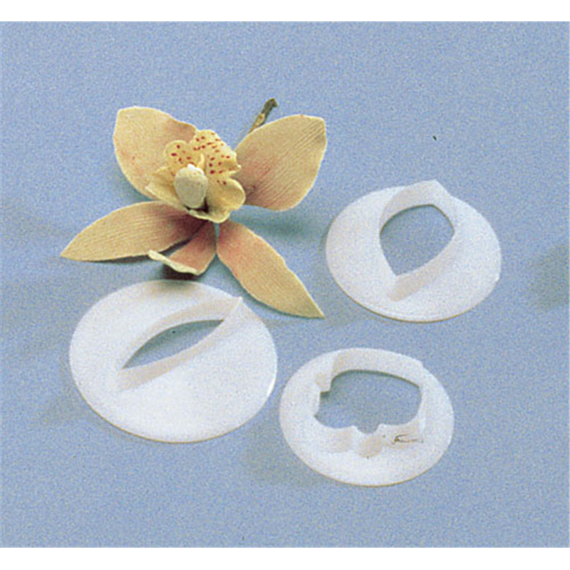 ランの葉抜型　3pcsセット 86170 1個（ご注文単位1個）【直送品】