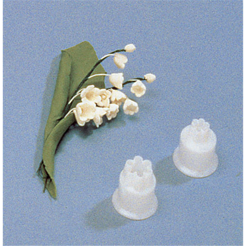 プッシュ式抜型セット　ユリ　2pcs 86169 1個（ご注文単位1個）【直送品】