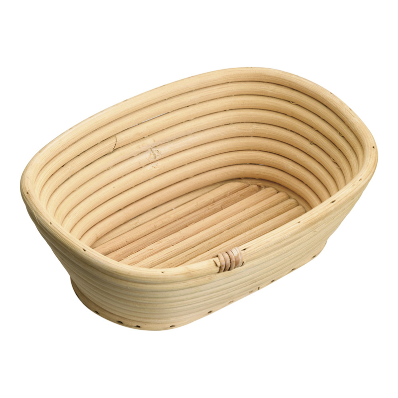 Murano（ムラノ）籐製醗酵カゴ 小判型　小 1袋（ご注文単位1袋）【直送品】