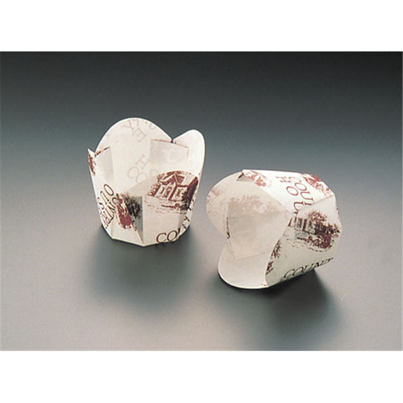 チューリップカップ白 M-304（100枚入） 1袋（ご注文単位1袋）【直送品】