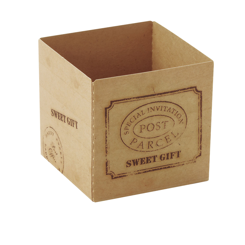 キューブカップ ウッディー(100枚入) 55 CB21 1箱(ご注文単位1箱)【直送品】