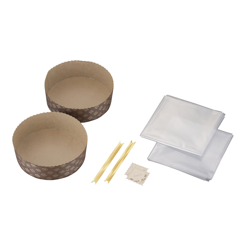 紙製ホールケーキ型セット(2枚入) DL-6112 大 1袋(ご注文単位1袋)【直送品】