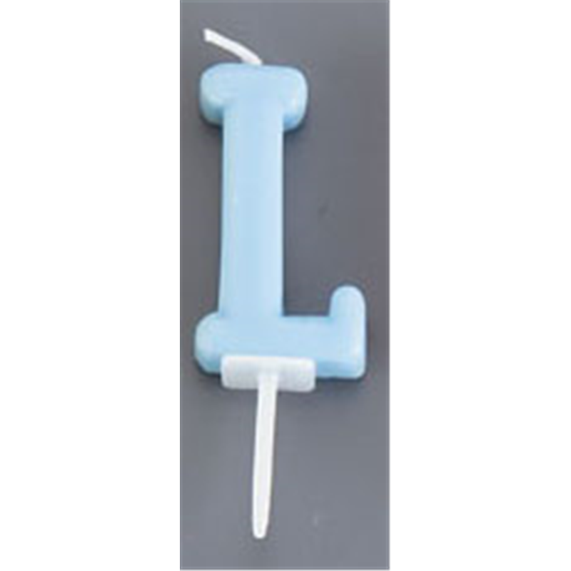 アルファベットキャンドル　パステル L 1個（ご注文単位1個）【直送品】