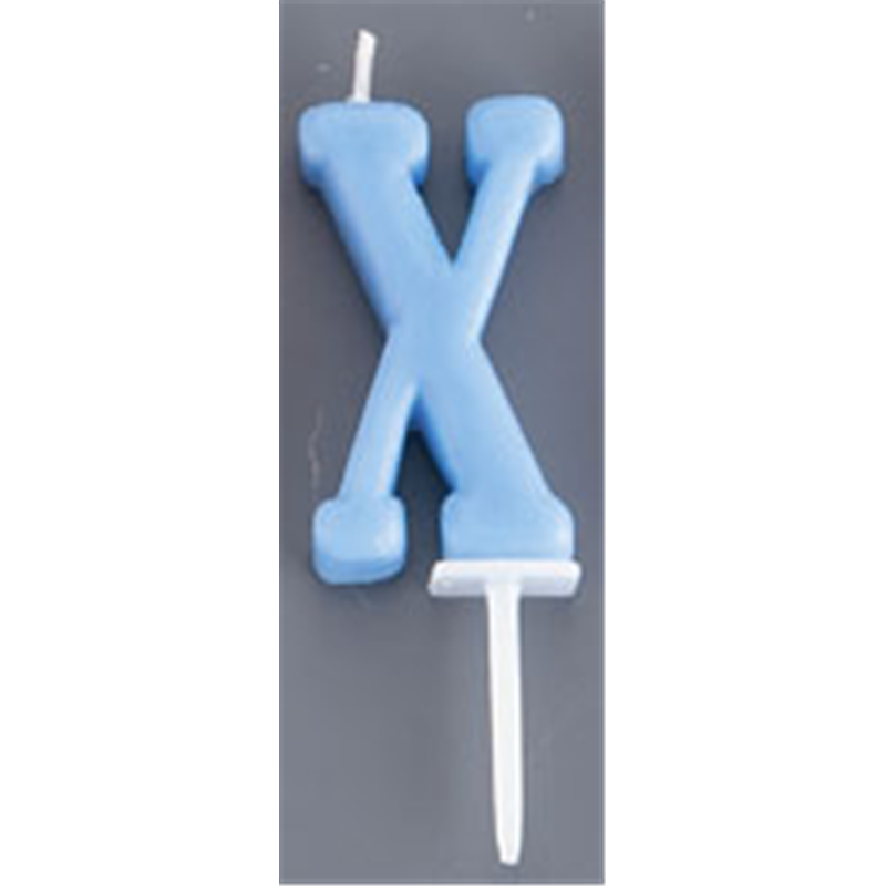 アルファベットキャンドル　パステル X 1個（ご注文単位1個）【直送品】