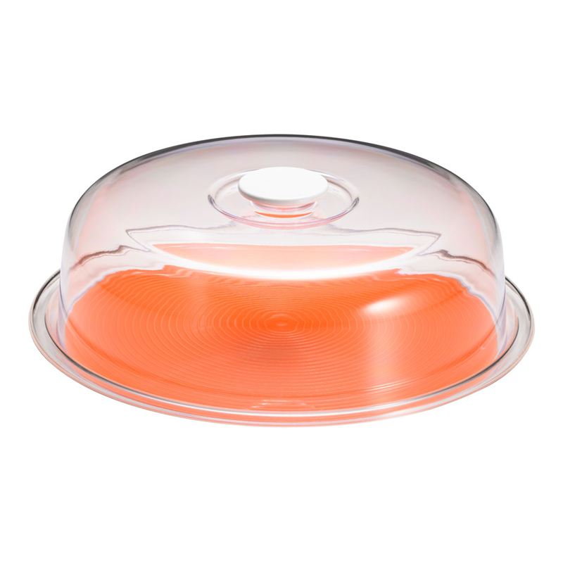 クリア ラブリーハット 丸ケーキ 大 オレンジ 1箱(ご注文単位1箱)【直送品】