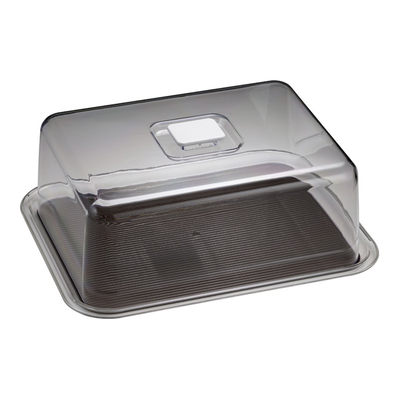 クリア　ラブリーハット　角 特大　ブラウン 1箱（ご注文単位1箱）【直送品】