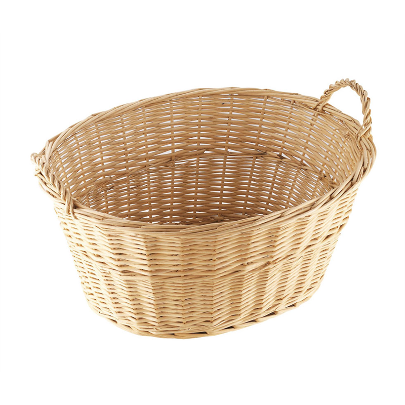 柳　パンカゴ小判耳付　大　16-759L  1個（ご注文単位1個）【直送品】