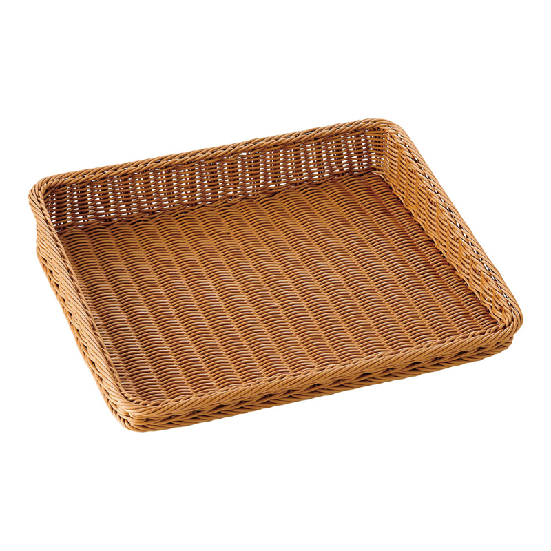 樹脂製ディスプレイバスケット　傾斜型 45型　45号　ブラウン 1個（ご注文単位1個）【直送品】