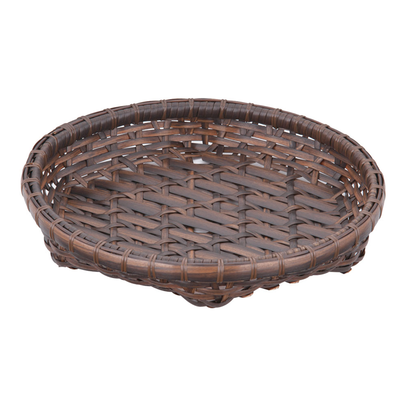 樹脂製オードブル皿　茶 33cm　91-038B 1個（ご注文単位1個）【直送品】