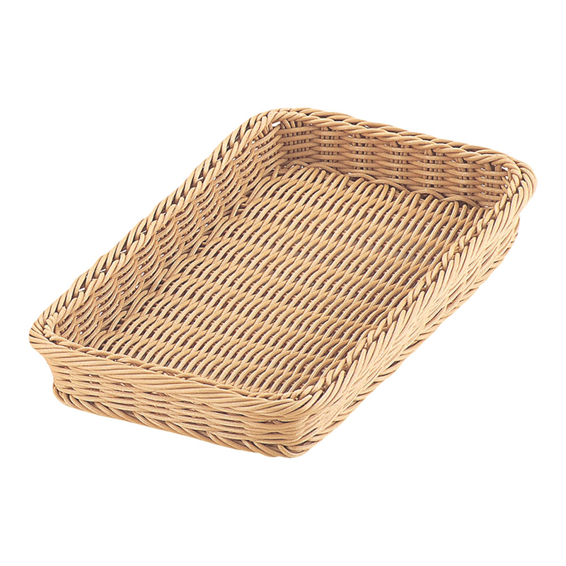 PPベーカリーバスケット　角型アイボリー 32型　CO-703-IV 1袋（ご注文単位1袋）【直送品】