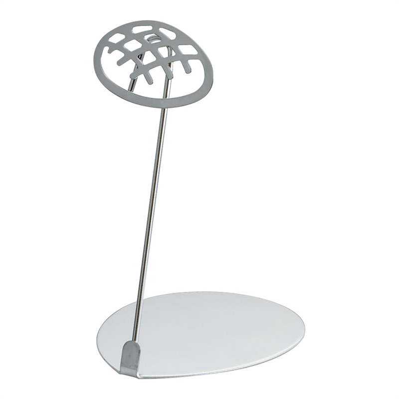 パン屋さんのPOPスタンド　メロンパン 10cm　シルバー 1袋（ご注文単位1袋）【直送品】