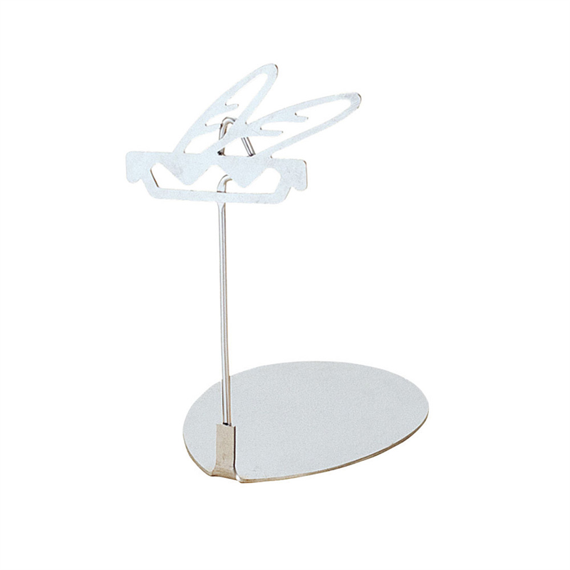 パン屋さんのPOPスタンド　フランスパン 10cm　シルバー 1袋（ご注文単位1袋）【直送品】