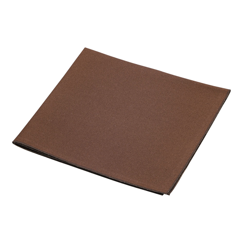 厚手カラーナプキン　E-1 茶 1袋（ご注文単位1袋）【直送品】