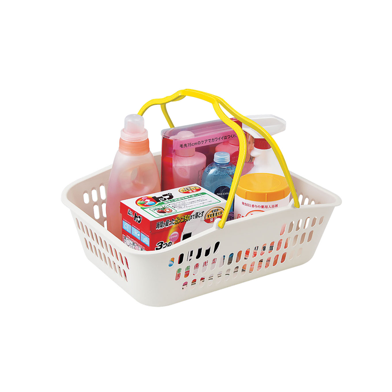 セルフバスケット　深型YK-1500-V イエロー 1個（ご注文単位1個）【直送品】