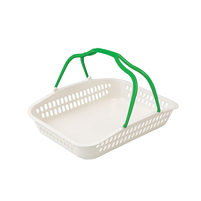 セルフバスケット中深型YK-1000-V グリーン 1個（ご注文単位1個）【直送品】