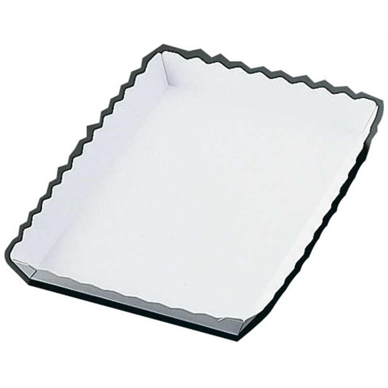 パントレー　波型　白（100枚入） 184904　大 1袋（ご注文単位1袋）【直送品】