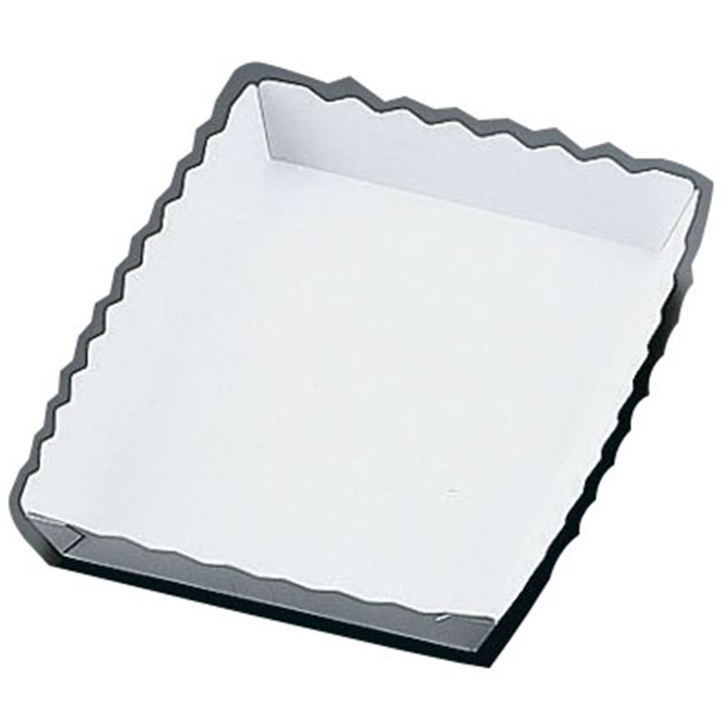 パントレー　波型　白（100枚入） 184903　中 1袋（ご注文単位1袋）【直送品】