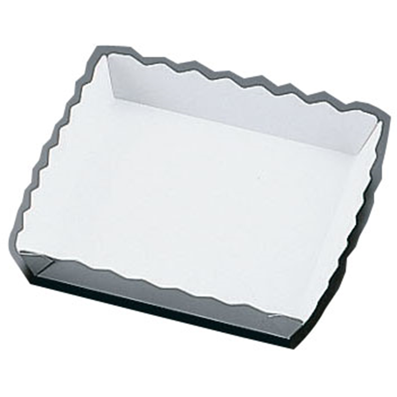 パントレー　波型　白（100枚入） 184902　小 1袋（ご注文単位1袋）【直送品】