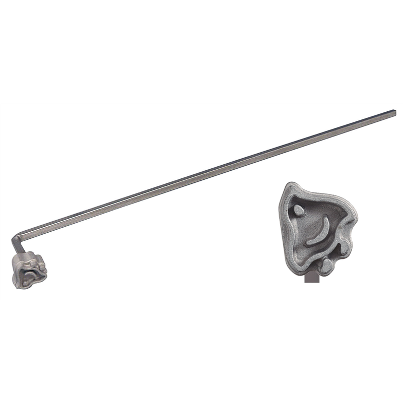 18-8　焼きごて　千鳥　№1595  1袋（ご注文単位1袋）【直送品】