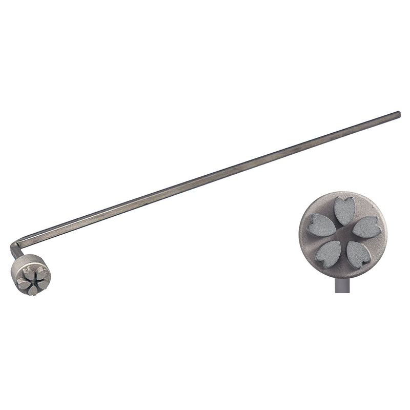 18-8　焼きごて　桜　№1596  1袋（ご注文単位1袋）【直送品】