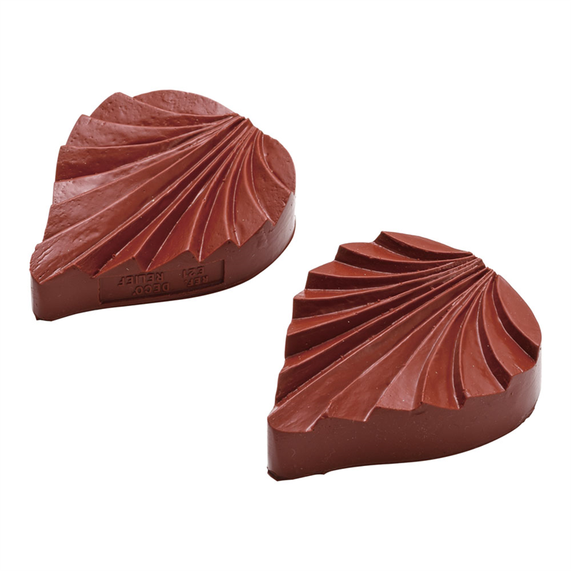 マトファ シリコン葉型(アメ細工用) E21 80516 上下セット 1個(ご注文単位1個)【直送品】