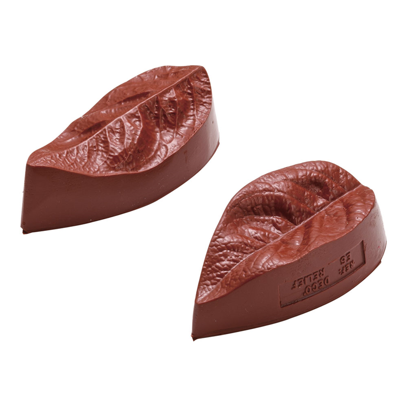 マトファ シリコン葉型(アメ細工用) E6 80518 上下セット 1個(ご注文単位1個)【直送品】