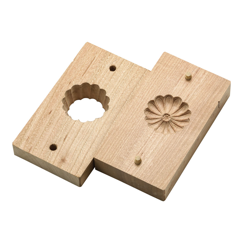 手彫物相型（上生菓子用）　スクイ菊  1袋（ご注文単位1袋）【直送品】